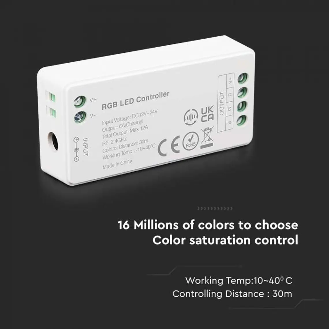 Controlador RGB+W WIFI V-TAC 2