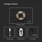 Kit de Fita LED 15W/M RGB+3IN1 EU PLUG V-TAC - Thumbnail 5