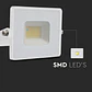 Projetor LED SMD 20W 6400K Corpo Branco V-TAC - Thumbnail 3