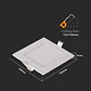 Downlight LED quadrado de encastrar 6W 6400K V-TAC - Thumbnail 2