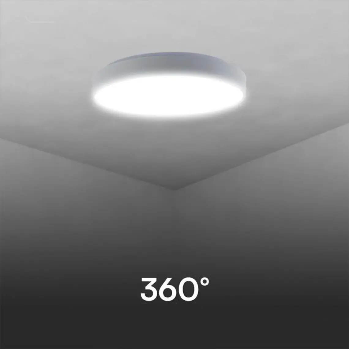 Downlight saliente redondo LED 20W/40W DIM c/controlo remoto V-TAC 2