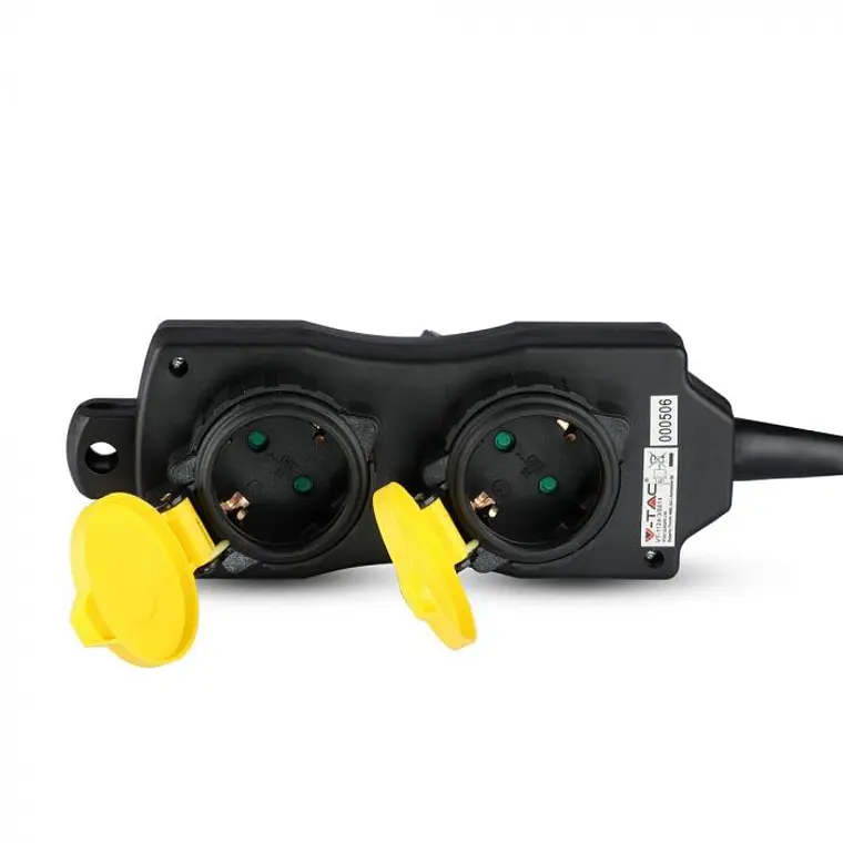 Tomada de 4 vias 3G1.5mm² X 3m IP44 V-TAC 3