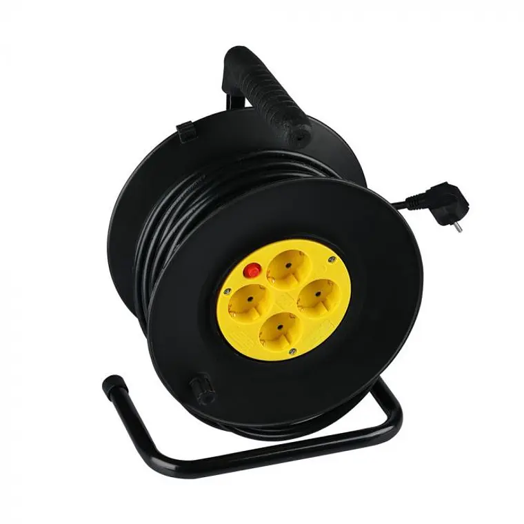 Enrolador de cabo 3G1.5mm² X 25m V-TAC 4