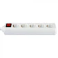 Extensão de 5 vias c/interruptor 3G1.5mm² X 1.5m IP44 V-TAC - Thumbnail 3