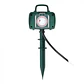 Tomada estaca jardim, 2 vias c/temporizador 3G1.5mm² X 3m IP44 V-TAC - Thumbnail 1