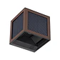 Aplique de parede solar LED 9W c/sensor PIR 3IN1 Castanho IP65 V-TAC - Thumbnail 1