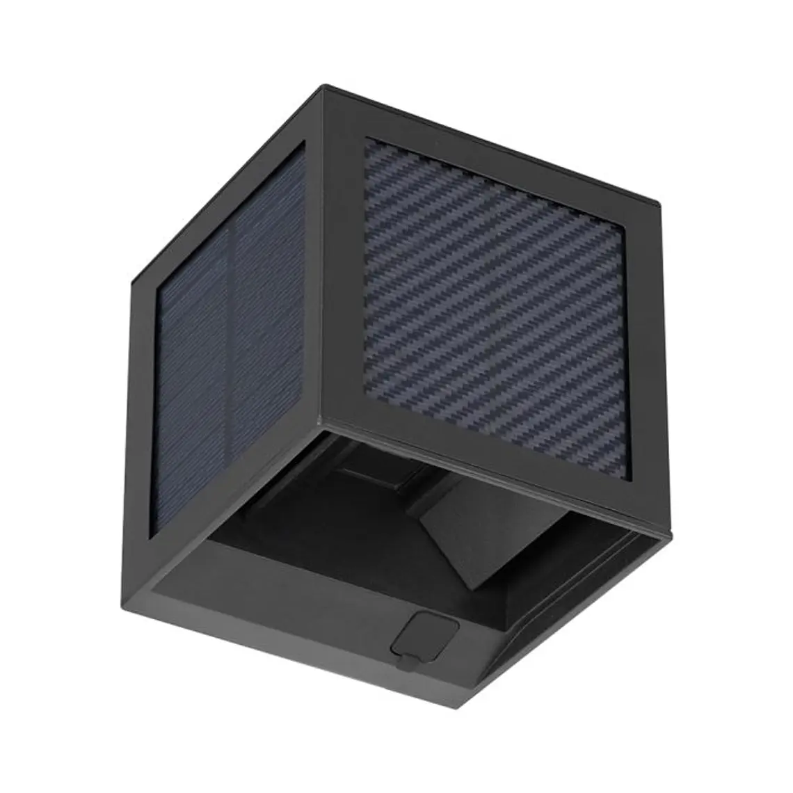 Aplique de parede solar LED 9W c/sensor PIR 3IN1 IP65 Preto V-TAC 1