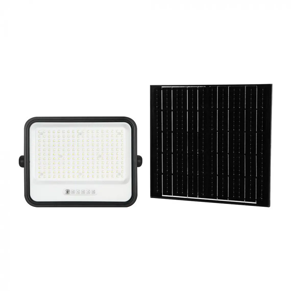 Projetor LED 40W c/Painel solar CCT:7IN1 Indicador bateria Preto V-TAC 1