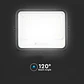 Projetor LED 40W c/Painel solar CCT:7IN1 Indicador bateria Preto V-TAC - Thumbnail 5