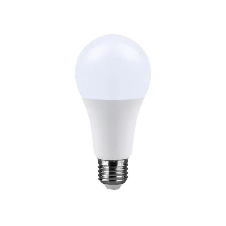 Lâmpada LED Plastic 15W A65 6500K E27 200° chip CREE V-TAC 1