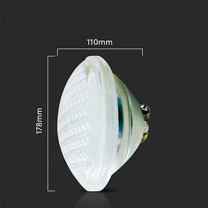 Lâmpada p/piscinas PAR56 18W 12V GX16D 6500K IP68 V-TAC