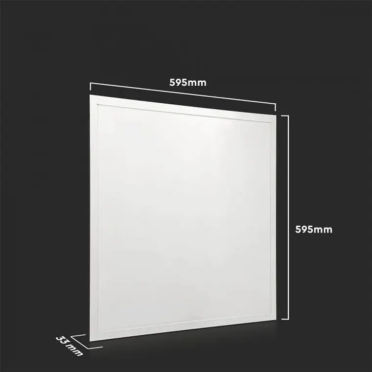 Painel LED SMD 36W 4000K 120lm/W 595x595mm V-TAC 3