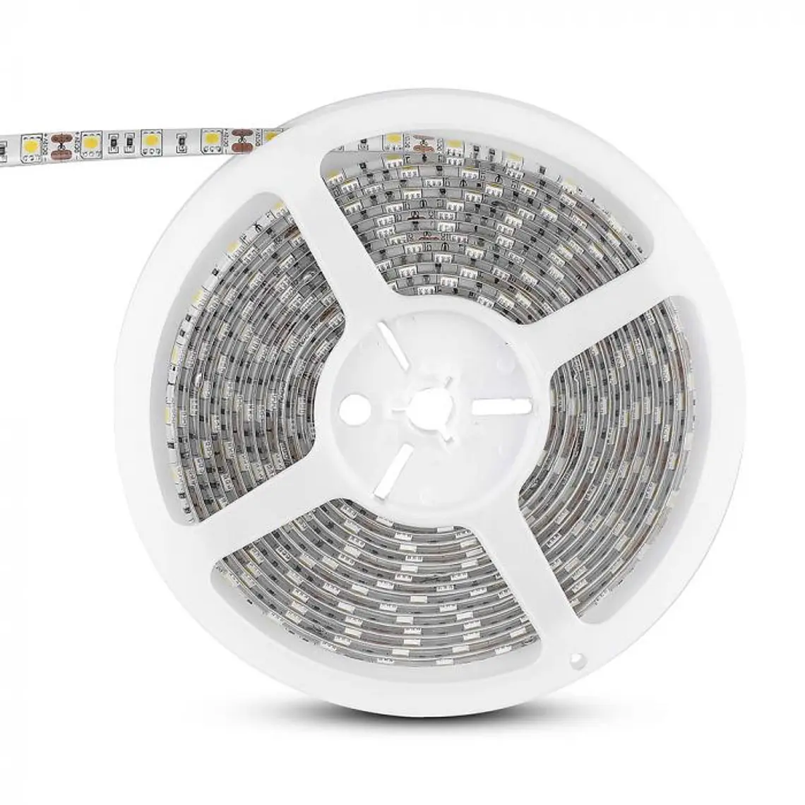 Fita LED SMD 5050- 60 9.6W 3000K 12V IP65 V-TAC 1