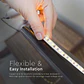 Fita LED SMD 3528 120 8W/M 3000K 12V IP65 V-TAC - Thumbnail 4