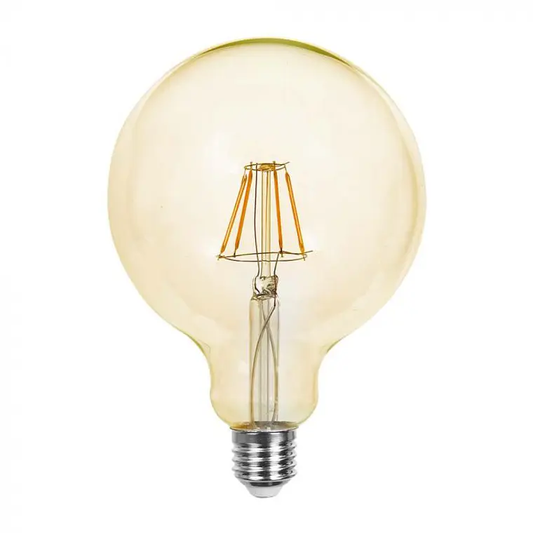 Lâmpada de filamento LED G125 12W 2200K E27 âmbar V-TAC 2
