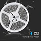 Fita LED SMD 5050- 60 9.6W 3000K 12V IP65 V-TAC - Thumbnail 6