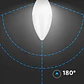 Lâmpada LED vela 6.5W 4000K E14 V-TAC - Thumbnail 5