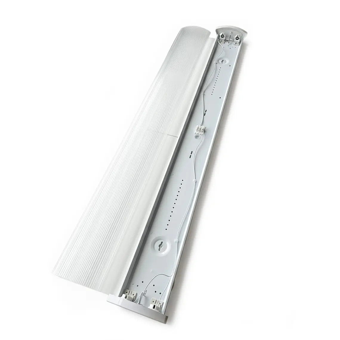 Armadura acrílica 1200mm 2x lâmpadas LED c/ligação polos opostos byWATT 2