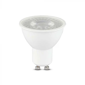 Lâmpada LED Plastic Spotlight CREE Chip 7.5W GU10 3000K 38° V-TAC