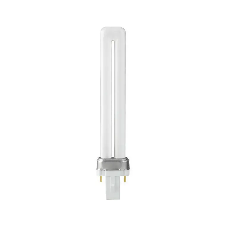 Lâmpada fluorescente PL-S 9W 840 2P G23 byWATT 1