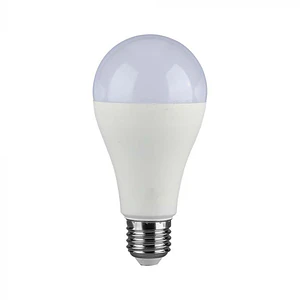Lâmpada LED Plastic Samsung Chip 17W 3000K E27 A65 V-TAC