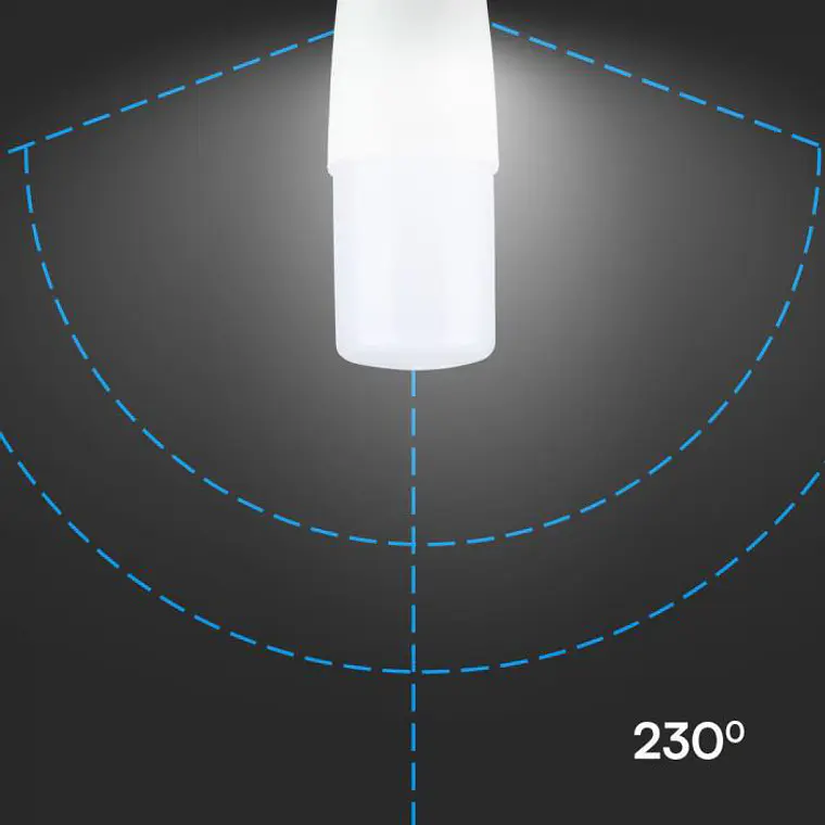 Lâmpada LED Plastic Samsung Chip 7.5W 3000K T37 E27 V-TAC 4