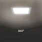 Downlight de encastrar quadrado 24W Samsung Chip V-TAC - Thumbnail 4
