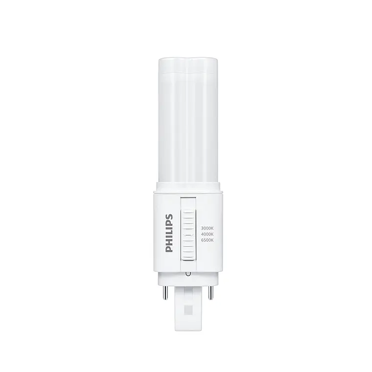 Lâmpada CorePro LED PLC 360D 5.9W 3CCT 2P G24d Philips 1