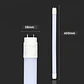 Lâmpada Tubo LED T8 Nanoplástico 600mm 9W G13 V-TAC - Thumbnail 4