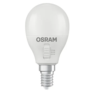 Lâmpada LED Classic P40 DIM CCT Select 4.9W 827/840/865 E14 frosted Ledvance