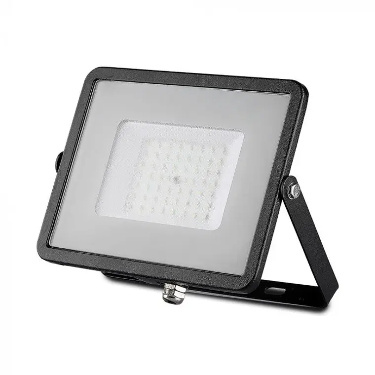 Projetor 50 50W SMD SAMSUNG CHIP 3000K Corpo Preto V-TAC 1
