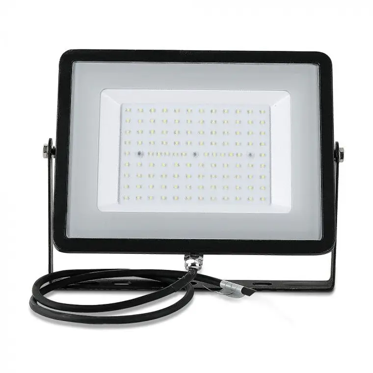 Projetor 100 100W SMD SAMSUNG CHIP 3000K Corpo Preto V-TAC 3