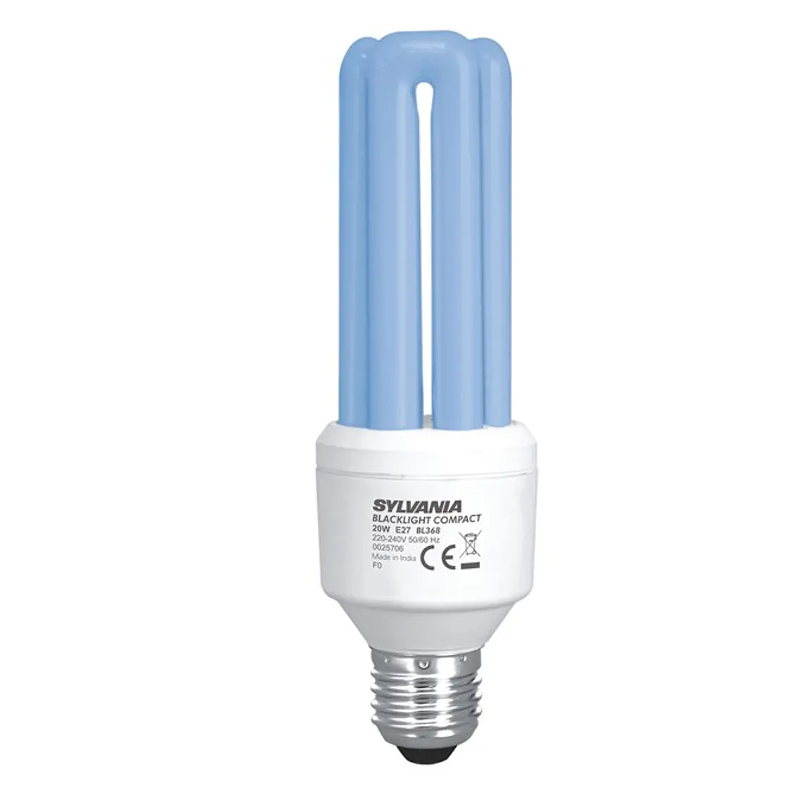 Lâmpada anti-insetos Minilynx 20W E27 BL368 Blacklight Compact Sylvania 1