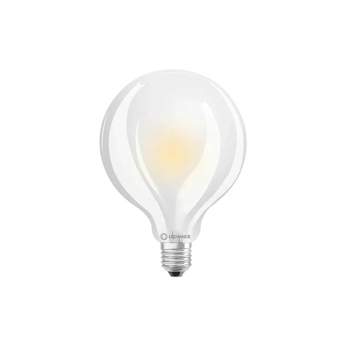 Lâmpada LED Classic Globe 95 60 filament P 6.5W 827 frosted E27 Ledvance 1