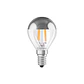 Lâmpada LED Classic P 31 filament mirror P 4W 827 silver E14 Ledvance - Thumbnail 1
