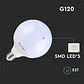 Lâmpada LED 13W E27 G120 DIM V-TAC - Thumbnail 4