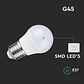 Lâmpada LED Chip Samsung 5.5W E27 P45 V-TAC - Thumbnail 5