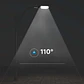 Projetor Streetlight LED 50W V-TAC - Thumbnail 5