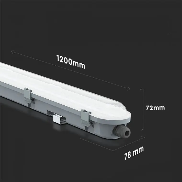 Armadura estanque LED 36W Samsung chip 1200mm 6400K V-TAC 3