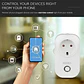 Tomada c/WIFI Plug EU, trabalha c/Amazon Alexa & Google Home V-TAC - Thumbnail 6