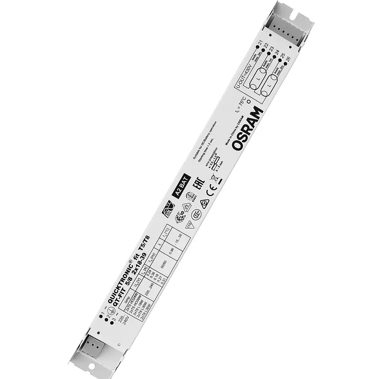 Balastro QT-FIT 5/8 2X18-39 Osram 1