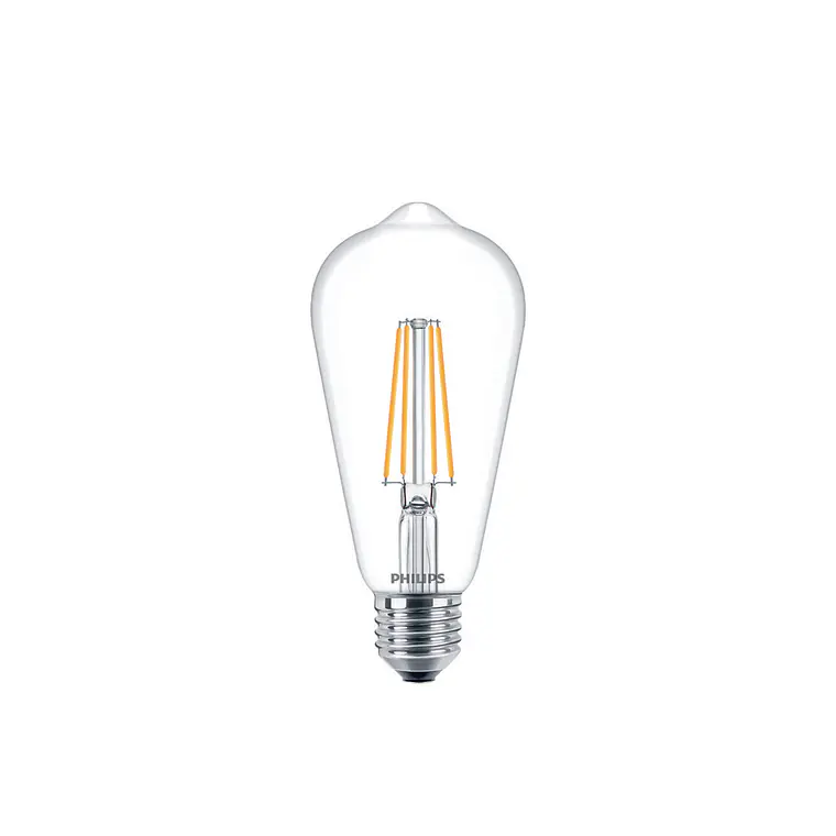 Lâmpada CLA LEDBulb ST64 D 8=60W/827 CL E27 Philips 1