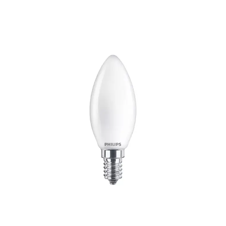 Lâmpada CLA LEDCandle ND 4,3=40W/827 B35 E14 FRG Philips 1