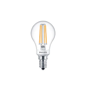 Lâmpada CLA LEDLuster D 5=40W/827 CL E14 P45 Philips