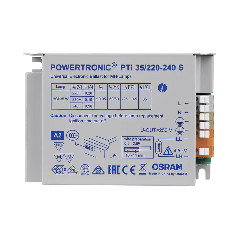 Balastro PTI 35/220-240 S Osram 2