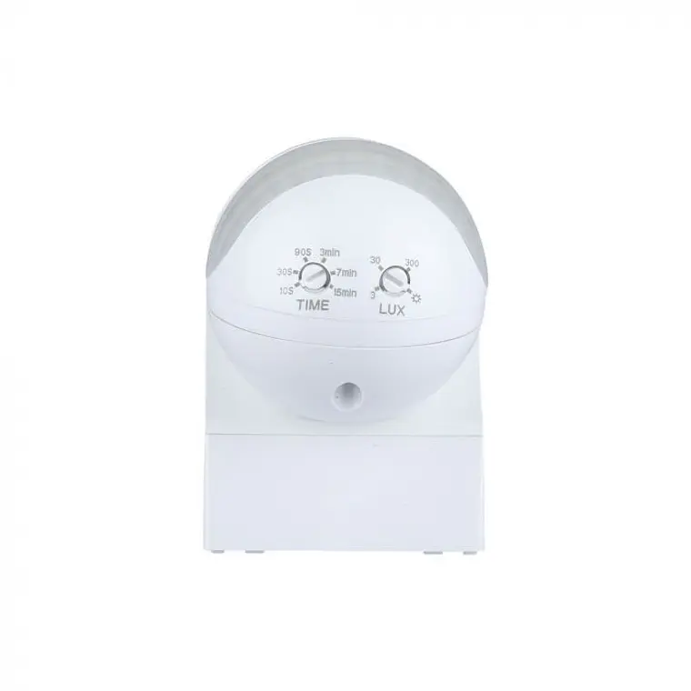 Sensor de Movimento de Parede 180º IP44 c/reg. tempo V-TAC 3