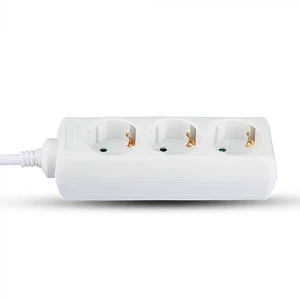 Extensão de 3 vias 3G1.5mm² X 3m V-TAC