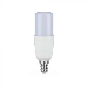 Lâmpada LED Plastic 9W 2700K E14 T37 V-TAC
