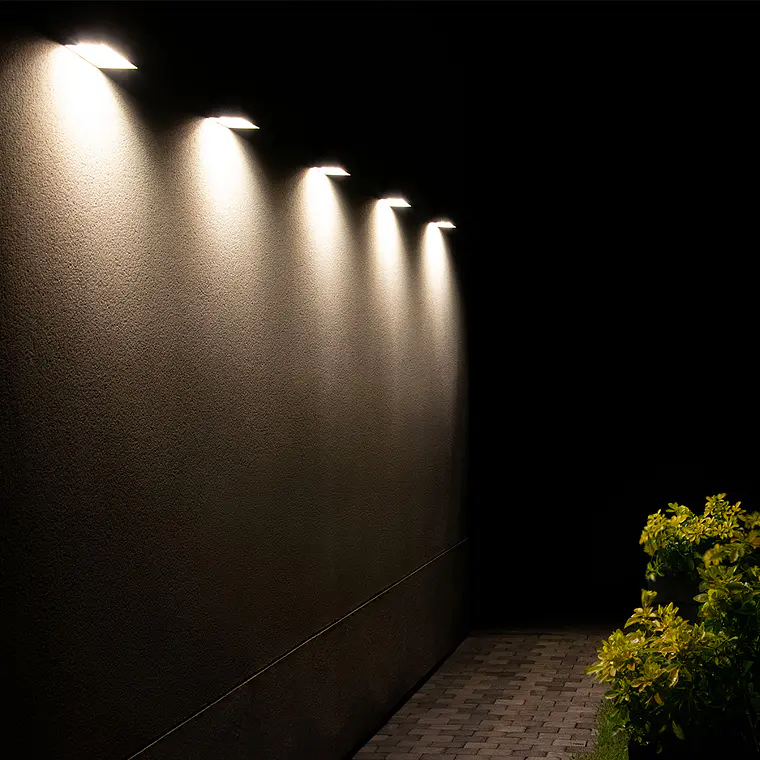 Painel Endura style solar Bricklume sensor wide Branco Ledvance 4