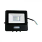 Projetor LED 10W 6500K sensor PIR, Chip Samsung, 1m cabo Corpo Preto IP65 V-TAC - Thumbnail 2